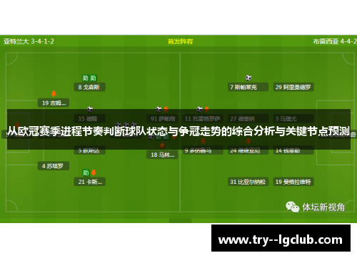 从欧冠赛季进程节奏判断球队状态与争冠走势的综合分析与关键节点预测