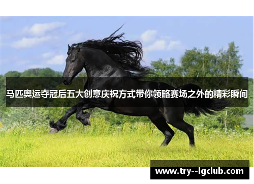 马匹奥运夺冠后五大创意庆祝方式带你领略赛场之外的精彩瞬间